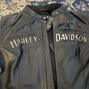 Harley-Davidson Black Leather Jacket for women